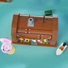 Compatible Underwater Restaurant Toys Set 3458 for Collection Build Moc