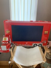 Disney Pixar Cars Lightning McQueen Mack Truck TV/DVD combo PLEASE READ DESC