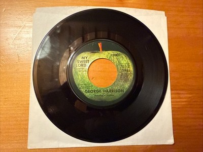 George Harrison   My Sweet Lord 1970 Apple 2995 45 7  Vinyl NM
