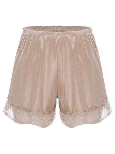 Womens Sleepwear Waistband Pettipants Pumpkin Shorts Elastic Trim Half Slip - Picture 47 of 60