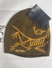 Arc'teryx Bird Head Toque Brown Beanie   Merino Wool Knit Winter Hat NWT