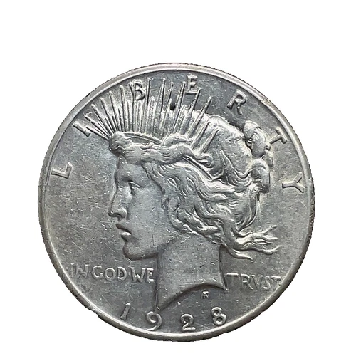 Key Date 1928 Peace Dollar  EF-Extremely Fine 90% Silver $1 U.S Coin # 442