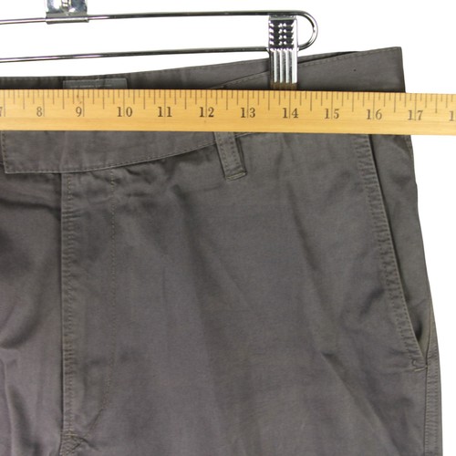 J Lindeberg Flat Front Chino Pants Straight Leg Mens 32X30 Gray Performance Golf - Picture 11 of 19