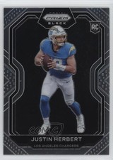 2020 Panini Chronicles Prizm Black Justin Herbert #PB-3 05ey