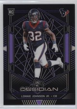 2019 Panini Obsidian Rookies Electric Etch Purple 70/75 Lonnie Johnson Jr 14jr