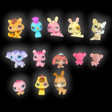 Lot of 11 CUTEST BABY Littlest Pet Shop LPS + TEDDY * GREAT Cond Authentic RARE
