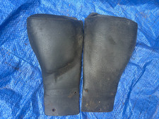 Triumph Spitfire Gt6 Black Knee Pad Tunnel Cover Pads Xkc2917
