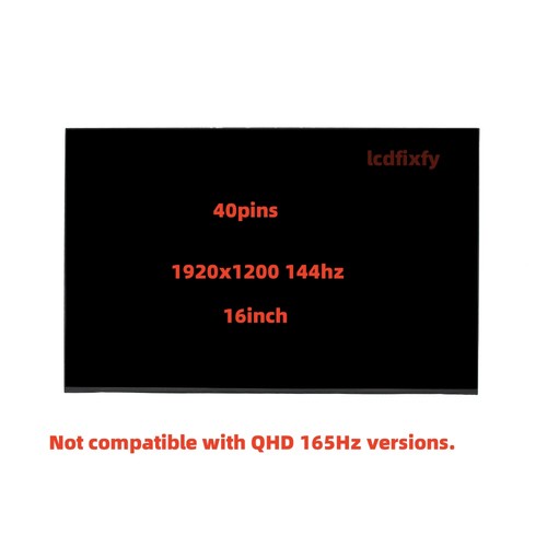 HP Victus 16-D per M54742-001 LCD 16,1 FHD display