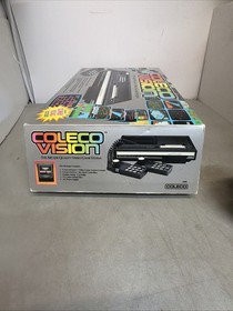 Coleco ColecoVision (Model 2400) Video Game System - Black Complete