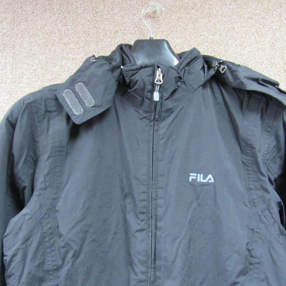 WOMENS FILA WATERPROOF JACKET SIZE 12/14 / JC5935] - Image 3 of 4