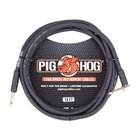 Pig Hog 1/4 - 1/4 Right Angle 8mm Instrument Cable 10 ft (Black) PRO