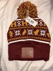 NEW Hogwarts Harry Potter Gryffindor winter pom pom toboggan Stocking Hat — photo 1