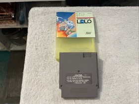 Adventures of Lolo 1985 Nintendo NES Video Game Tested Working With Case Booklet