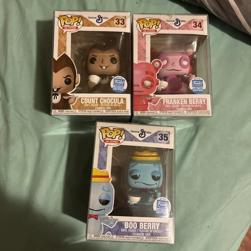 Funko POP Ad Icons Cereal Monsters 3-Pack Bundle #33 #34 #35 Vinyl Figure