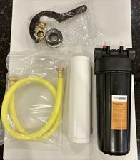 RV Water Filter System 2.5 GPM 20-100 PSI Removes Sediment Chlorine VOC’S Rust