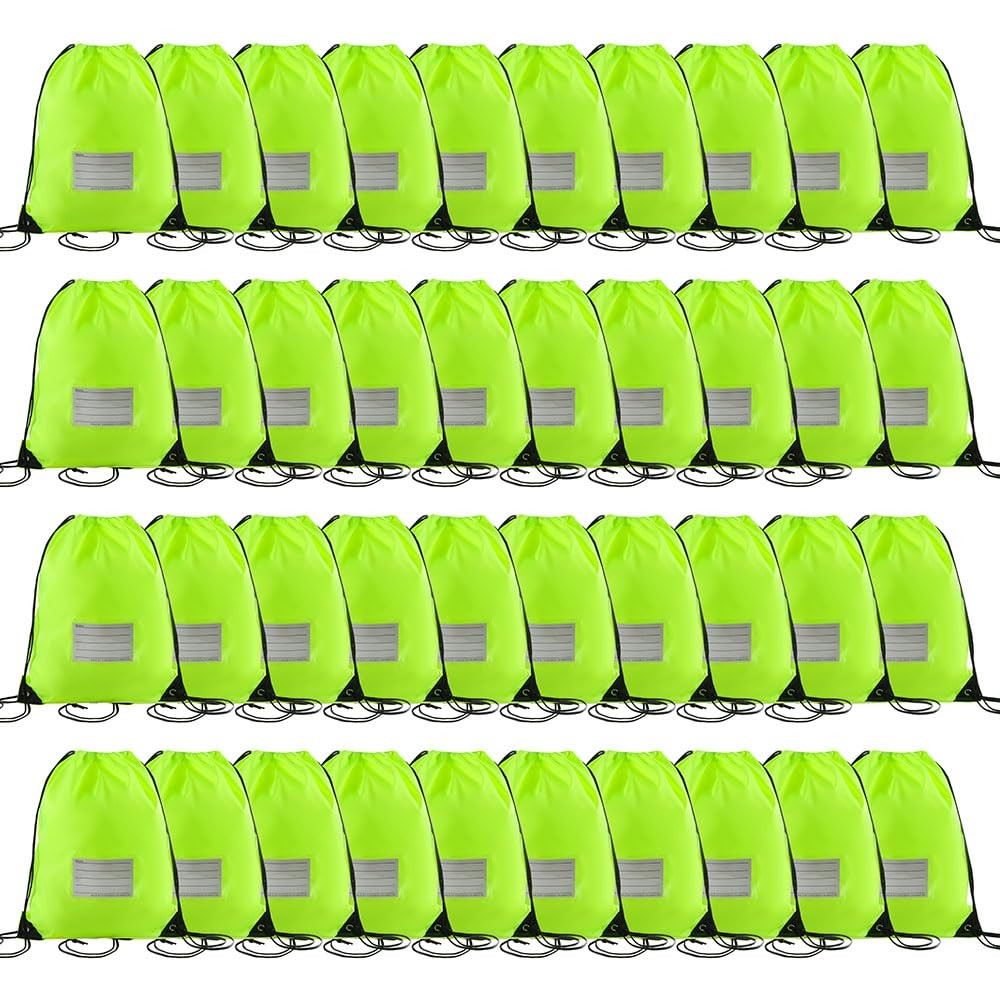 40 Pcs Drawstring Bags,Bulk Draw String Backpack,… - image 1