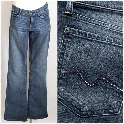 7 For All Mankind Rhinestone Pocket 
