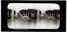 Stereoscopic View, 8,5x17cm, Versailles, Grandes Eaux : Neptune, Ferrier&Soulier