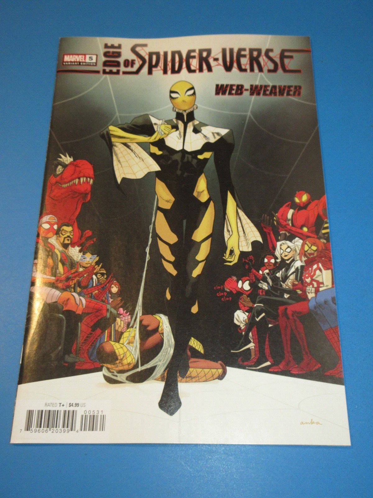 Edge of Spider-Verse #5 Anka Variant NM Gem Wow
