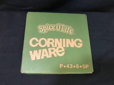 Vintage NOS Corning Ware ''SPICE O' LIFE''  Petite Pan ~ P-43-8-SP