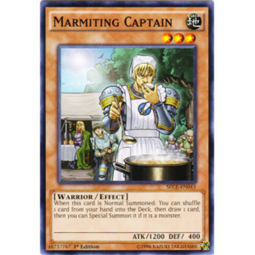 Marmiting Captain - SECE-EN043 - Common - 1st Edition x3 - Near Mint - Bild 1 von 1