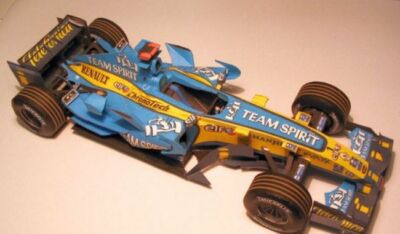 Fernando Alonso Renault F1 26 2006 Formula 1 Paper craft 3D Model