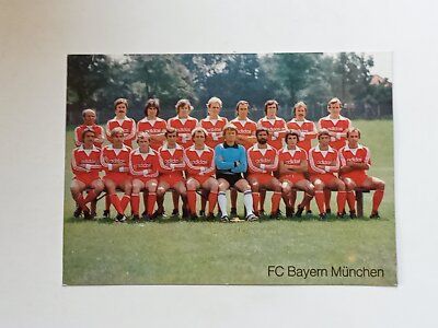 AK Team BAYERN MÜNCHEN Adidas Meisterschaft 1977/78