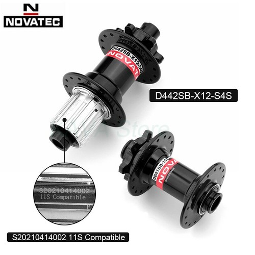 Novatec MTB Hub D041SB-15 D442SB-X12 8/9/10/11/12 Speed 32 Holes MTB Bicycle - Picture 5 of 18