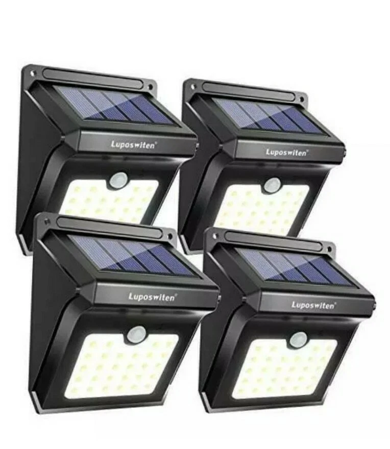 Luposwiten solar motion sensor lights deals