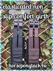 SHELDON SYNTHETIC COMFORT PADDED GIRTH REMOVABLE NON SLIP ELASTICATED BOTH ENDS