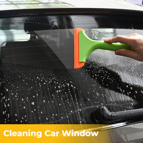 2 PCS Soft Silicone Squeegee for Shower Glass Door Window Tint Squeegee for Car - Picture 5 of 11
