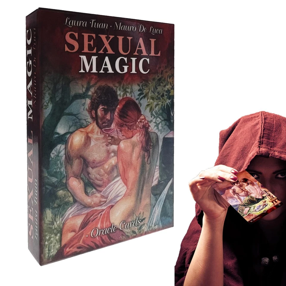 Tarot Of Sexual Magic 78 Tarot Cards Deck English Divination Oracle Adults Game - image 2 of 4