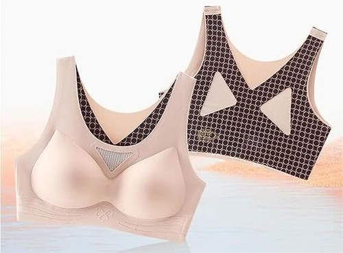 2Pcs Posture Corrector Lift Up Bra Women Back Support Full Coverage Vest Top - Picture 6 of 8