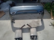07 08 Mercedes S550 Lorinser Rear Bumper Sensor Type Lorinser Exhaust Mufflers 07 08 Mercedes S550 Lorinser Rear Bumper Sensor Type Lorinser Exhaust Mufflers