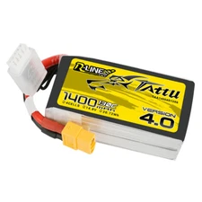 Tattu R-Line Version 4.0 1400mAh 14.8V 130C 4S Lipo Battery XT60 PlugFor FPV US
