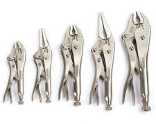 WORKPRO 5PC Locking Pliers Set 6.5/9 Long Nos...