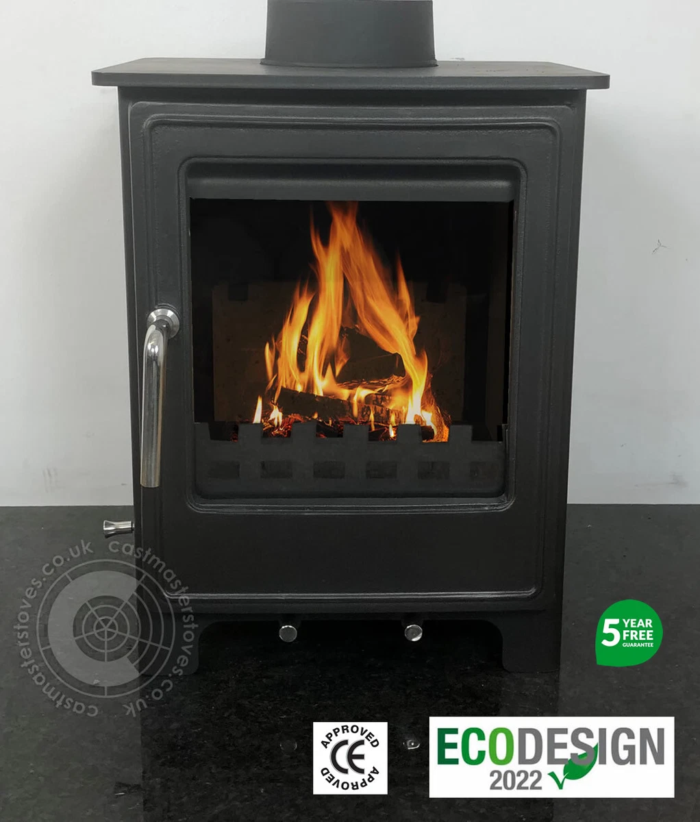 MultiFuel Wood Burning Stove CE ECO DESIGN Log Burner 5Kw u0026amp; 8Kw  available | eBay