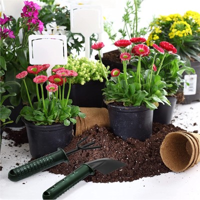4pcs/set Planting Trowels Non Slip Handle Cultivating Narrow/wide Shovel Fork