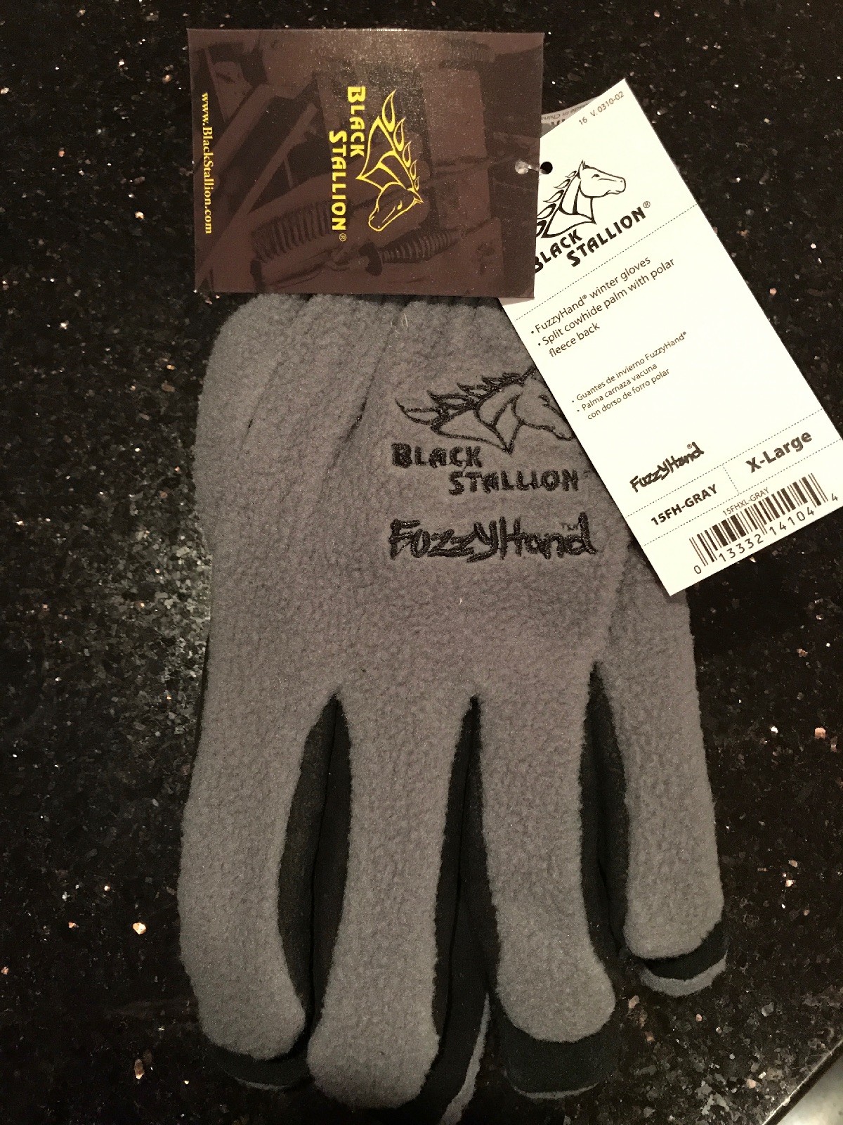 black stallion winter gloves