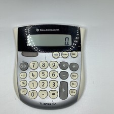 Texas Instruments TI-1795SV Solar Powered Standard Calculator 4.5  Screen