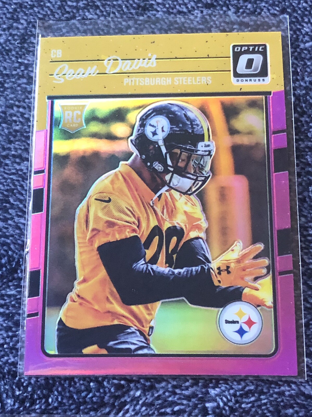 Sean Davis Panini Donruss Optic #138 Pink