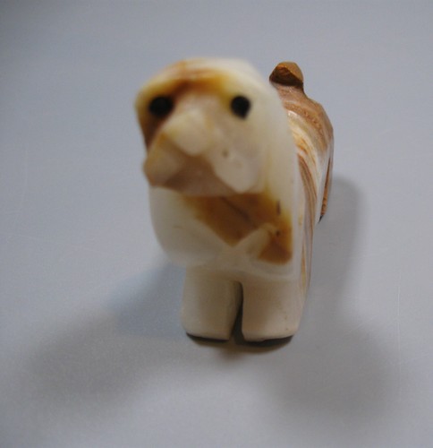 3 estatuillas vintage de perro pekinés 2 Japón 1 mármol - Imagen 12 de 16