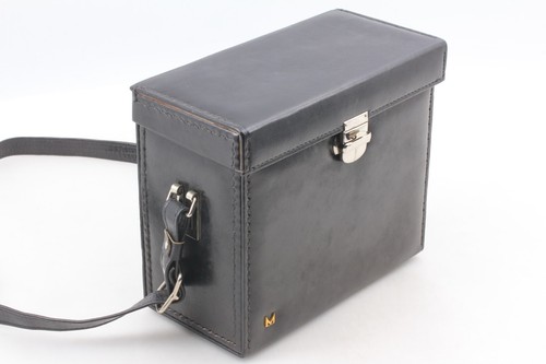 【Mint】 Masumi Genuine Vintage Leather Camera Bag Brown Hard Case from Japan #946 - Picture 5 of 8