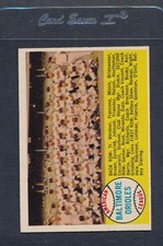 1958 Topps #408 Baltimore Orioles Team (ABC) EX (Marked) *4171