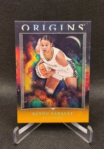2024 Panini Origins WNBA #21 Satou Sabally Gold Parallel /10 SSP - 第 1/2 張圖片