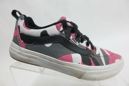 vans pink camo