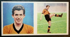 WOLVERHAMPTON WANDERERS  Peter Broadbent  Vintage 1960 Football Card  HE15M