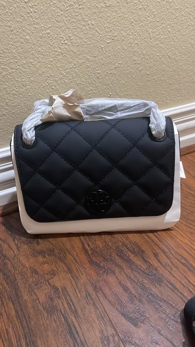 Tory Burch, Bags, New Tory Burch Willa Black Shoulder Bag Large