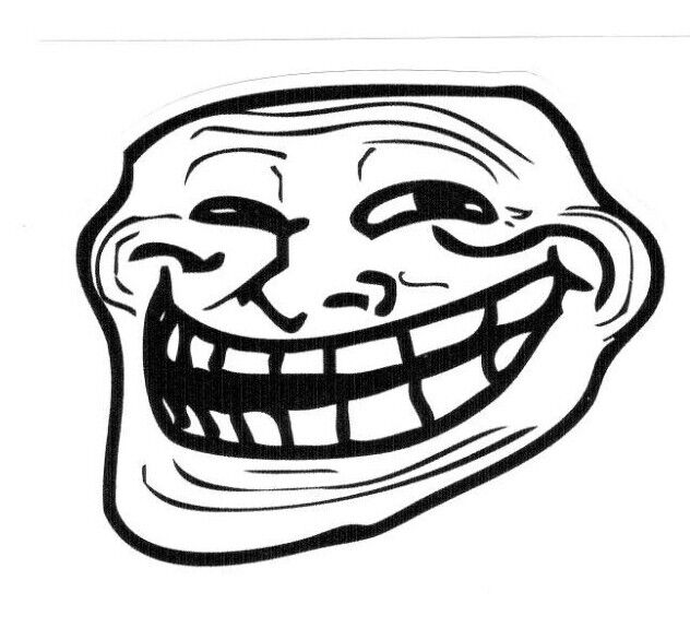 Troll Face Meme Sticker