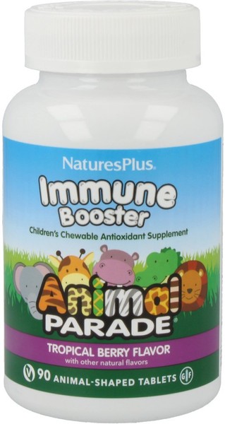 Natures Plus Animal Parade Immune Booster - 90 Lutschtabletten (127,83 Eur/Kg)-image